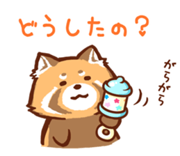Red Panda Sticker2 sticker #12009014