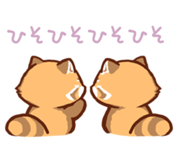 Red Panda Sticker2 sticker #12009027