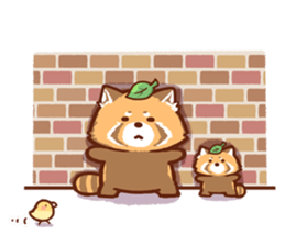 Red Panda Sticker2 sticker #12009035
