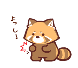 Red Panda Sticker2 sticker #12009043