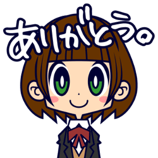 Sumire and Necopanda sticker #12009091