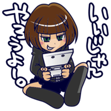 Sumire and Necopanda sticker #12009095