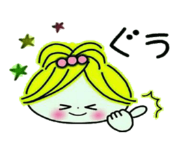 Very convenient! Girlie sticker sticker #12009455