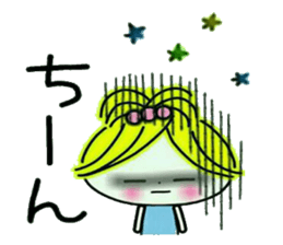 Very convenient! Girlie sticker sticker #12009473