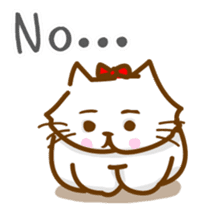 The cat loves taking a walk. sticker #12009609