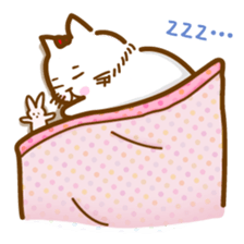 The cat loves taking a walk. sticker #12009645