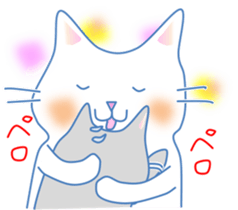Meow meow cats 2 sticker #12009936