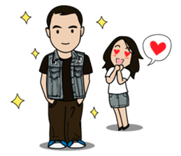 Rinko & Dikong sticker #12009970