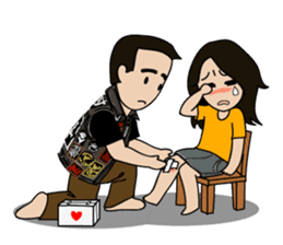 Rinko & Dikong sticker #12009976