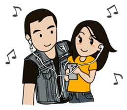 Rinko & Dikong sticker #12009979