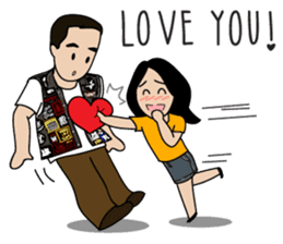 Rinko & Dikong sticker #12009987