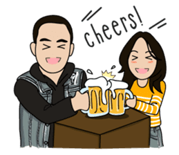 Rinko & Dikong sticker #12009991