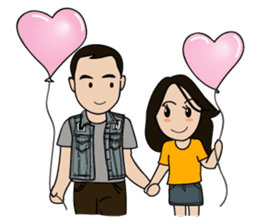 Rinko & Dikong sticker #12009999