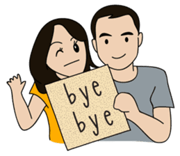 Rinko & Dikong sticker #12010004