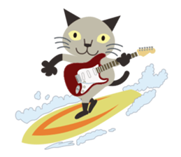 Rock'n'Cat 7 sticker #12010046