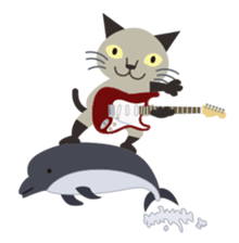 Rock'n'Cat 7 sticker #12010047