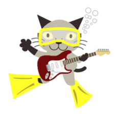 Rock'n'Cat 7 sticker #12010048