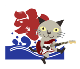 Rock'n'Cat 7 sticker #12010054