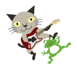 Rock'n'Cat 7 sticker #12010060