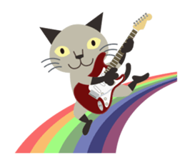 Rock'n'Cat 7 sticker #12010063