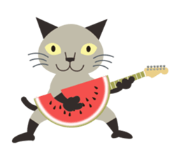 Rock'n'Cat 7 sticker #12010069