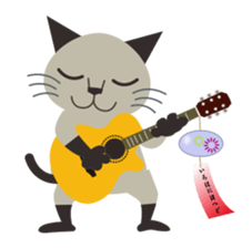 Rock'n'Cat 7 sticker #12010078