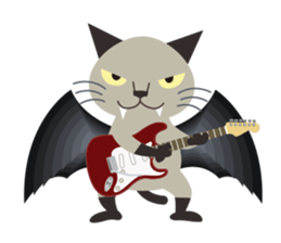 Rock'n'Cat 7 sticker #12010082