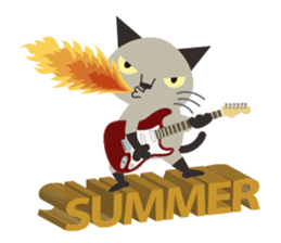 Rock'n'Cat 7 sticker #12010084