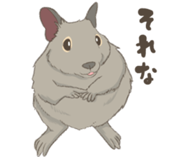 Degu's Daily Life sticker #12010373