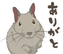 Degu's Daily Life sticker #12010380