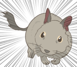 Degu's Daily Life sticker #12010400
