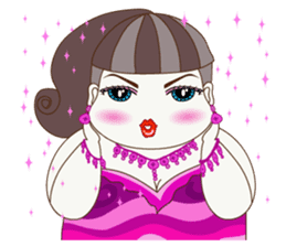 Pretty Chubby girl : Susie 3 (Eng) sticker #12010455