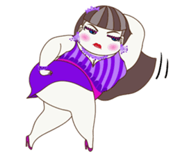 Pretty Chubby girl : Susie 3 (Eng) sticker #12010460