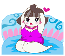 Pretty Chubby girl : Susie 3 (Eng) sticker #12010464