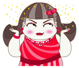 Pretty Chubby girl : Susie 3 (Eng) sticker #12010480