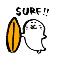 summer calligraphy pen seal life. sticker #12011263