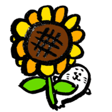 summer calligraphy pen seal life. sticker #12011281