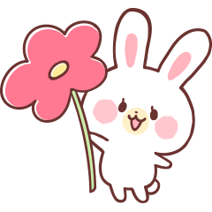 love love white rabbit 2