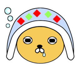 Animal ball sticker #12011640