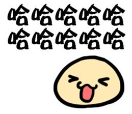 KAOBAI small bun sticker #12011766