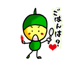Sticker of nuts-kun sticker #12011816