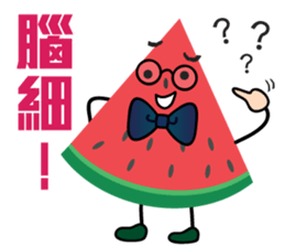 Little Watermelon again sticker #12011927