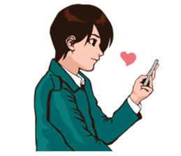 I LOVE YOU 3 sticker #12012253