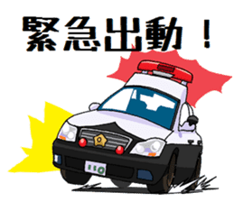 POLICE CAR sticker #12012951