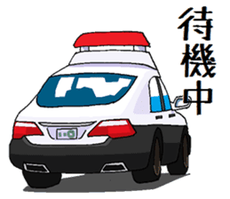POLICE CAR sticker #12012952