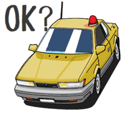 POLICE CAR sticker #12012957