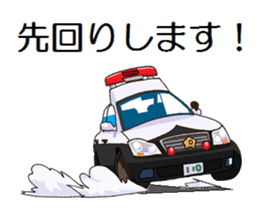 POLICE CAR sticker #12012963