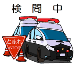 POLICE CAR sticker #12012967