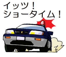 POLICE CAR sticker #12012981