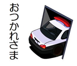POLICE CAR sticker #12012985